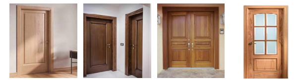 Cửa gỗ công nghiệp phủ veneer