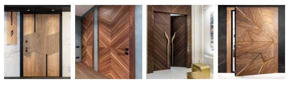 Cửa gỗ công nghiệp phủ veneer