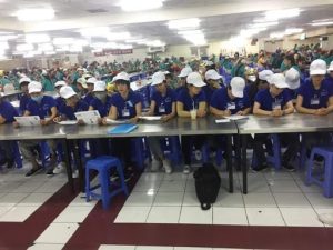 Hình ảnh nhân lực đã cung ứng cho doanh nghiệp