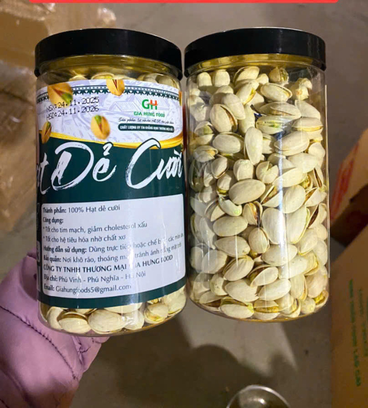 Hạt dẻ cười - Hạt Dinh Dưỡng Gia Hưng Food - Công Ty TNHH Thương Mại Gia Hưng Food