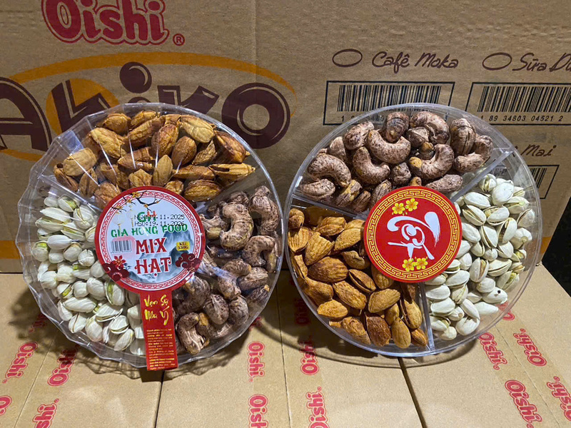 Hộp hạt dinh dưỡng mix - Hạt Dinh Dưỡng Gia Hưng Food - Công Ty TNHH Thương Mại Gia Hưng Food