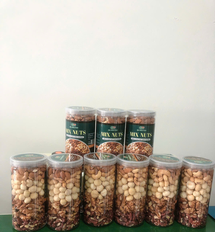 Hộp hạt dinh dưỡng mix - Hạt Dinh Dưỡng Gia Hưng Food - Công Ty TNHH Thương Mại Gia Hưng Food