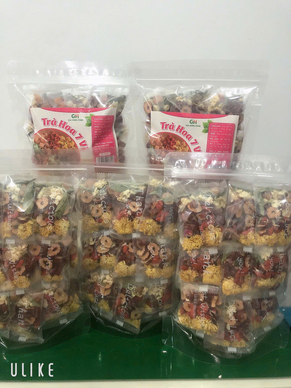 Trà dưỡng nhan mix hoa cúc - Hạt Dinh Dưỡng Gia Hưng Food - Công Ty TNHH Thương Mại Gia Hưng Food