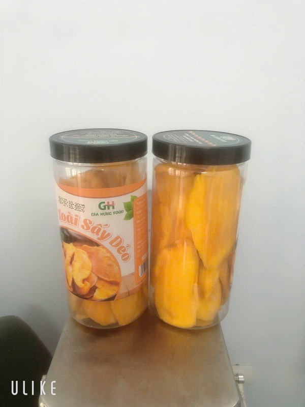 Xoài sấy dẻo - Hạt Dinh Dưỡng Gia Hưng Food - Công Ty TNHH Thương Mại Gia Hưng Food