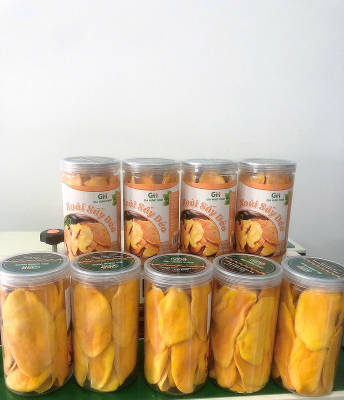 Xoài sấy dẻo - Hạt Dinh Dưỡng Gia Hưng Food - Công Ty TNHH Thương Mại Gia Hưng Food