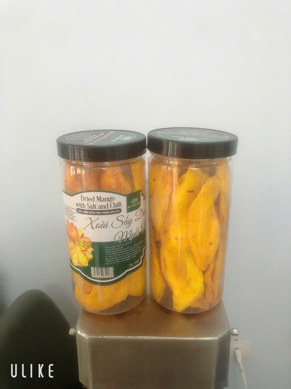Xoài sấy muối ớt - Hạt Dinh Dưỡng Gia Hưng Food - Công Ty TNHH Thương Mại Gia Hưng Food