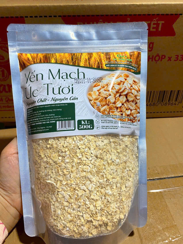 Yến mạch Úc - Hạt Dinh Dưỡng Gia Hưng Food - Công Ty TNHH Thương Mại Gia Hưng Food