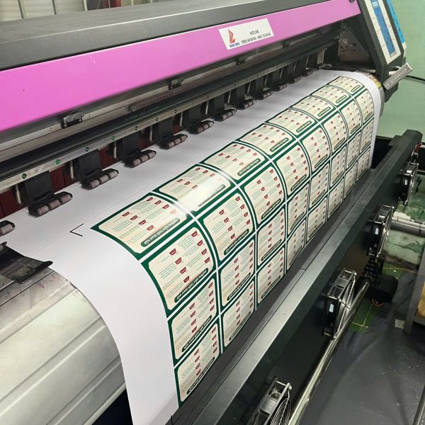 Gia công in decal làm tem nhãn dán - In ấn Quảng Cáo Mạnh Dũng - Công Ty Cổ Phần Quảng Cáo Mạnh Dũng