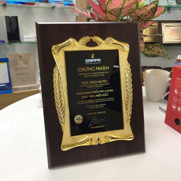 In bằng chứng nhận đại lý - In ấn Quảng Cáo Mạnh Dũng - Công Ty Cổ Phần Quảng Cáo Mạnh Dũng