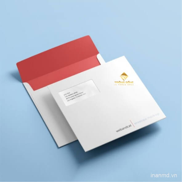 In bao thư A5 - In ấn Quảng Cáo Mạnh Dũng - Công Ty Cổ Phần Quảng Cáo Mạnh Dũng