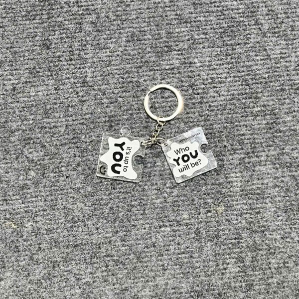 In móc khóa mica ghép hình phong cách - In ấn Quảng Cáo Mạnh Dũng - Công Ty Cổ Phần Quảng Cáo Mạnh Dũng