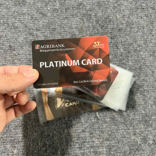 In thẻ tích điểm tặng khách hàng - In ấn Quảng Cáo Mạnh Dũng - Công Ty Cổ Phần Quảng Cáo Mạnh Dũng