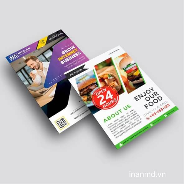 In tờ rơi A4 - In ấn Quảng Cáo Mạnh Dũng - Công Ty Cổ Phần Quảng Cáo Mạnh Dũng