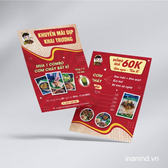 In tờ rơi A5 - In ấn Quảng Cáo Mạnh Dũng - Công Ty Cổ Phần Quảng Cáo Mạnh Dũng