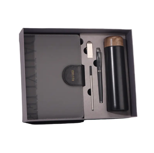 Set quà tặng sổ da, bút, bình giữ nhiệt - Quà Tặng Mạnh Dũng - Công Ty Cổ Phần Quảng Cáo Mạnh Dũng