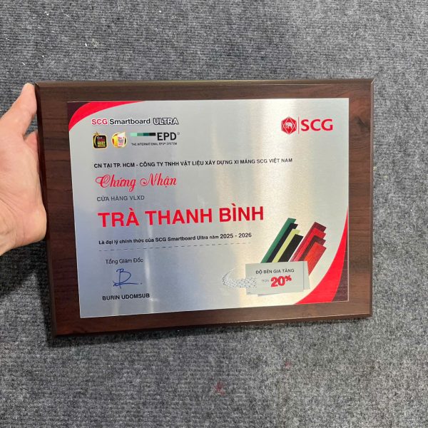 Bằng chứng nhận đại lý - Quà Tặng Mạnh Dũng - Công Ty Cổ Phần Quảng Cáo Mạnh Dũng