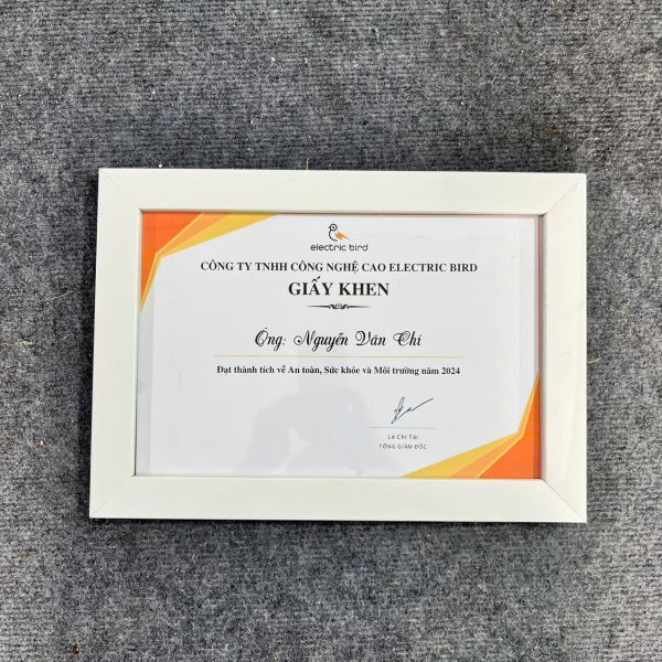 Bằng khen cho nhân viên cuối năm - Quà Tặng Mạnh Dũng - Công Ty Cổ Phần Quảng Cáo Mạnh Dũng