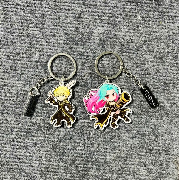 Móc khóa mica hình nhân vật - Quà Tặng Mạnh Dũng - Công Ty Cổ Phần Quảng Cáo Mạnh Dũng