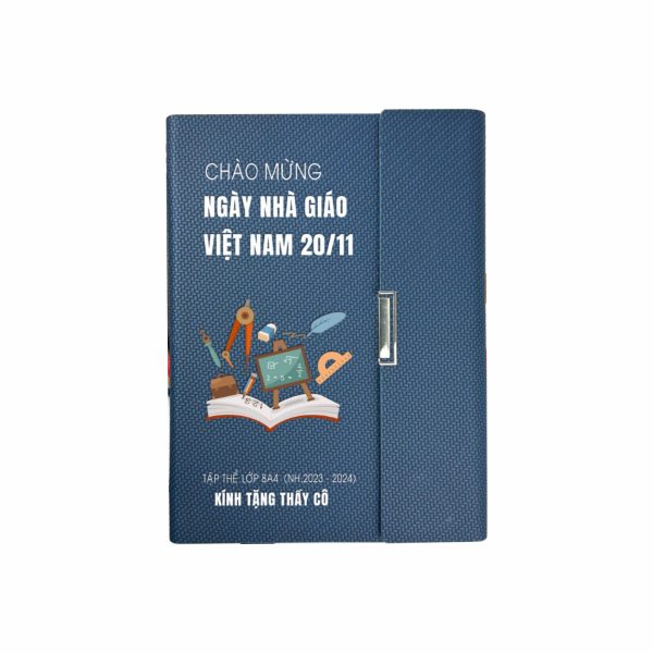 Sổ da in nội dung làm quà tặng - Quà Tặng Mạnh Dũng - Công Ty Cổ Phần Quảng Cáo Mạnh Dũng