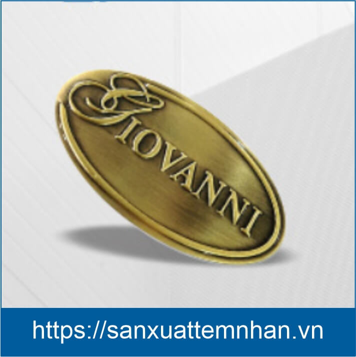 Tem đồng ăn mòn cắt theo biên dạng - Tem Nhãn Mạnh Dũng - Công Ty Cổ Phần Quảng Cáo Mạnh Dũng