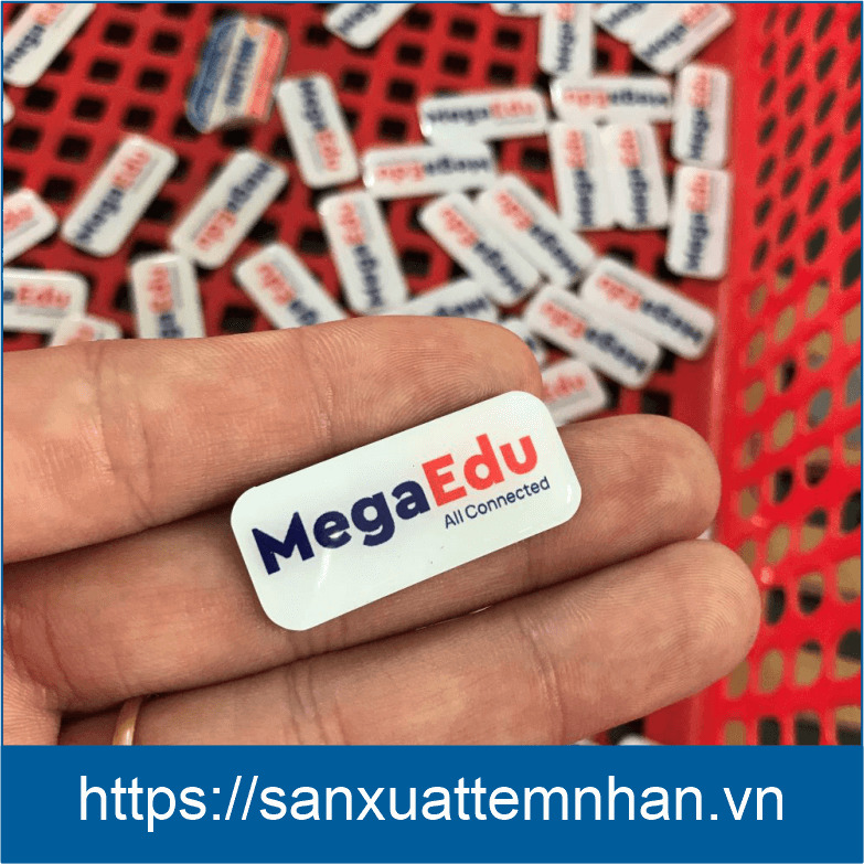 Tem kim loại phủ keo Epoxy - Tem Nhãn Mạnh Dũng - Công Ty Cổ Phần Quảng Cáo Mạnh Dũng