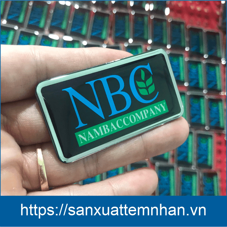 Tem kim loại phủ keo Epoxy