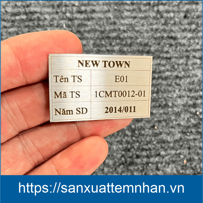 Tem nhãn gắn máy móc thiết bị - Tem Nhãn Mạnh Dũng - Công Ty Cổ Phần Quảng Cáo Mạnh Dũng