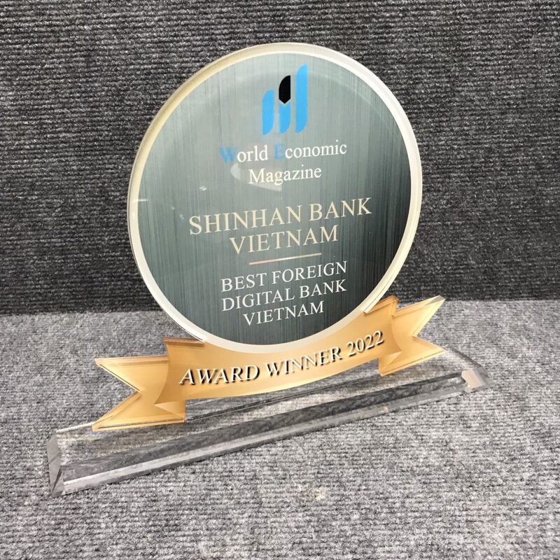 Biểu trưng bằng mica cao cấp