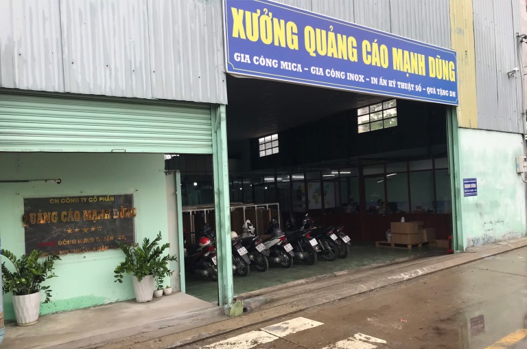 Hình ảnh nhà xưởng, máy móc Mạnh Dũng