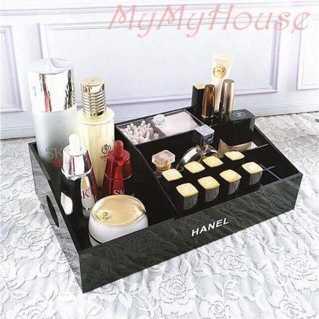 Khay mica đựng mỹ phẩm