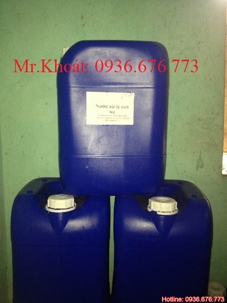 Nước xử lý cao su - Hóa Chất Công Nghiệp Đại Thành - Công Ty TNHH GK Đại Thành