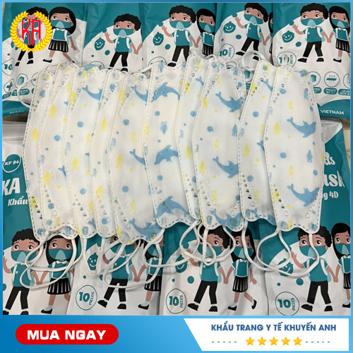 Khẩu trang 4D trẻ em KF94