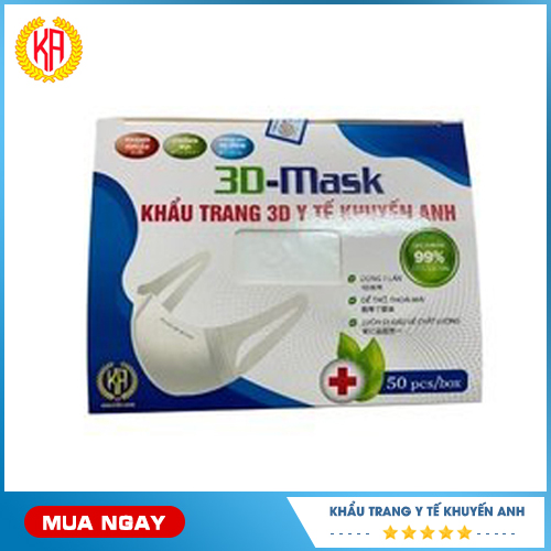 Khẩu trang y tế 3D