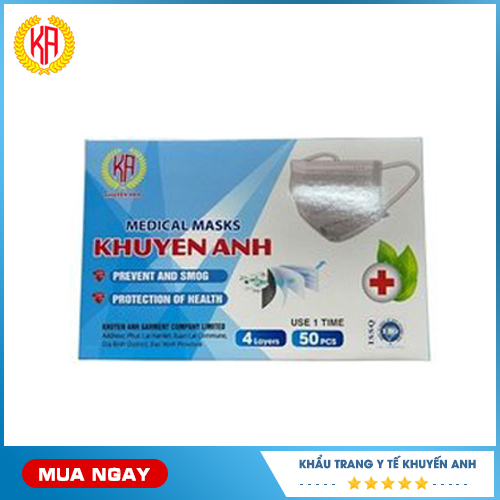 Khẩu trang y tế 4 lớp