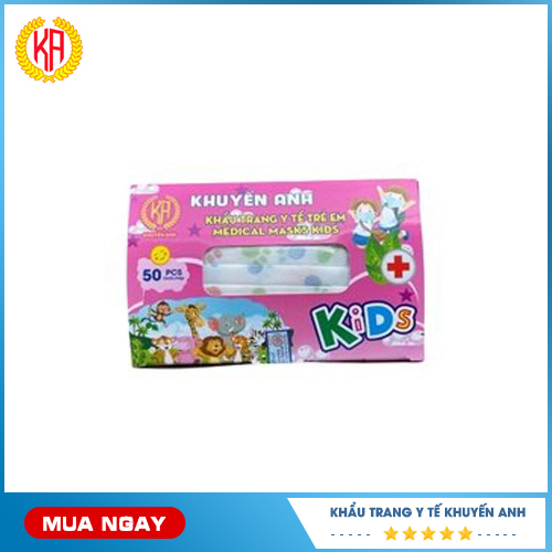 Khẩu trang y tế trẻ em