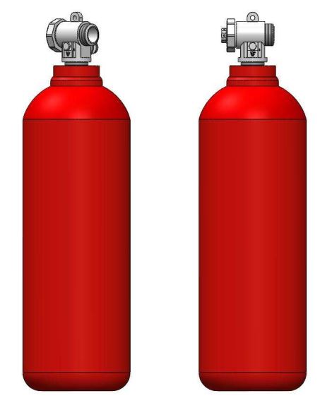 Bình chữa cháy khí FM-200 loại 40L-SFS-C40 - Hệ Thống Báo Cháy – Chữa Cháy Khí  – Công Ty Cổ Phần Phòng Cháy An Thịnh