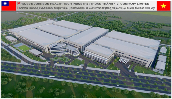 Dự án nhà máy Johnson Health Tech Industry -(Thuận Thành 1) - Hệ Thống Báo Cháy – Chữa Cháy Khí  – Công Ty Cổ Phần Phòng Cháy An Thịnh