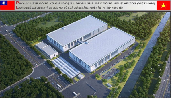 Dự án nhà máy công nghệ Arizon Việt Nam - Hệ Thống Báo Cháy – Chữa Cháy Khí  – Công Ty Cổ Phần Phòng Cháy An Thịnh