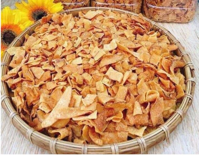 Dừa sấy giòn