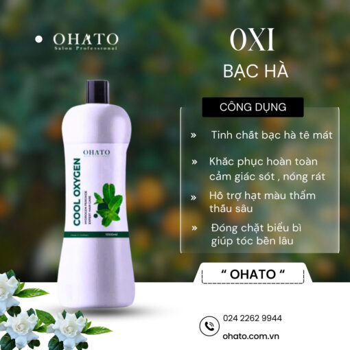 Oxy trợ nhuộm Ohato