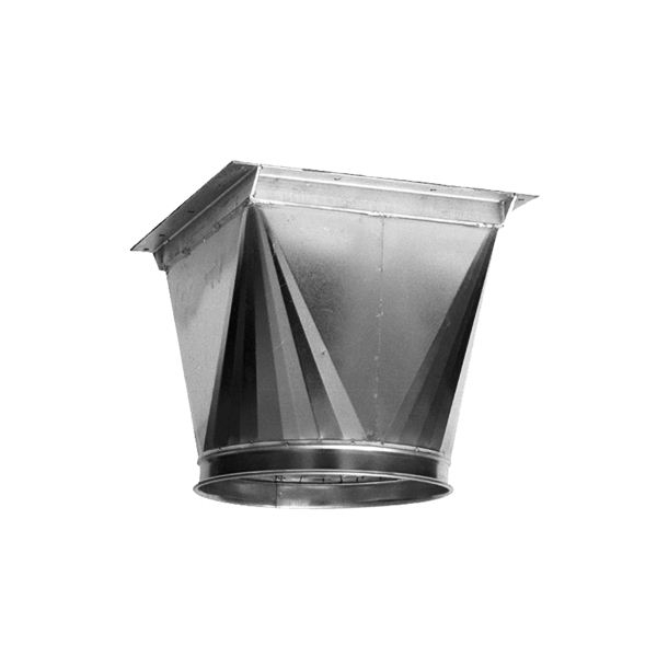 Côn chuyển ống gió vuông tròn - ống Gió Bình Dương - Công Ty TNHH Sản Xuất Cơ Khí Và Xây Dựng Bình Dương