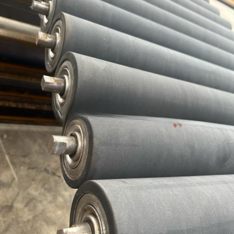 Con lăn bọc cao su - Băng Tải Sài Gòn - Công Ty TNHH Quốc Tế Sài Gòn Logistics