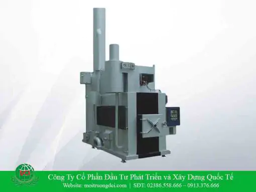 Lò đốt rác thải công suất 1000kg/h - Công Ty Cổ Phần Đầu Tư Phát Triển Và Xây Dựng Quốc Tế