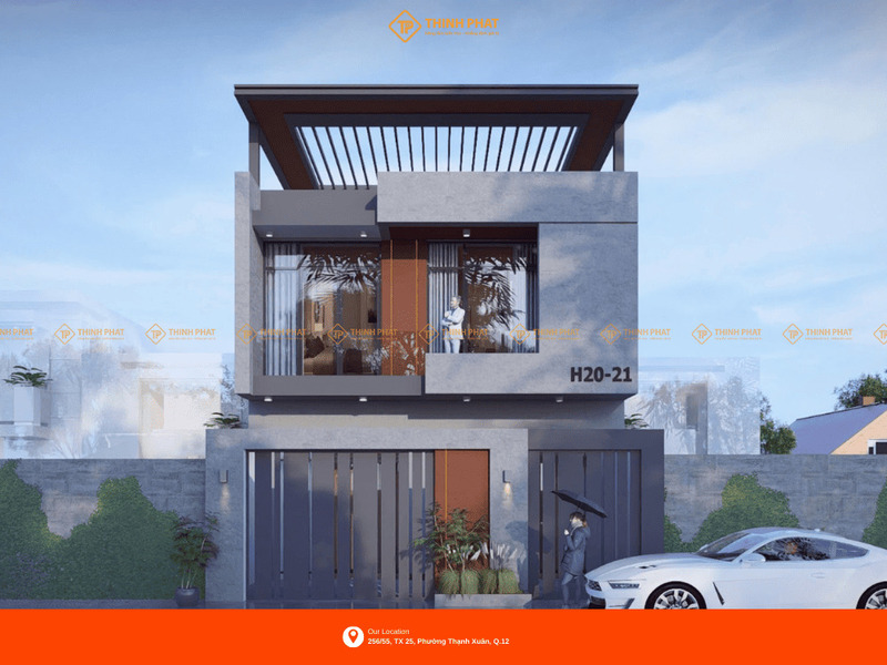 Thiết kế thi công xây dựng nhà phố - Xây Dựng Thịnh Phát - Công Ty Cổ Phần Đầu Tư Tư Vấn Thiết Kế Và Xây Dựng Thịnh Phát