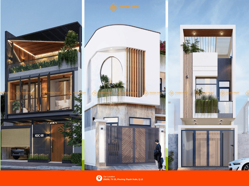 Thiết kế thi công xây dựng nhà phố - Xây Dựng Thịnh Phát - Công Ty Cổ Phần Đầu Tư Tư Vấn Thiết Kế Và Xây Dựng Thịnh Phát