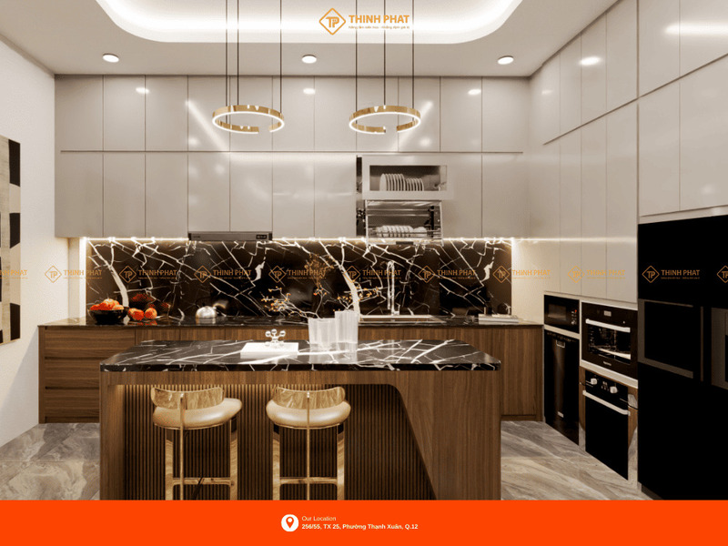 Nội thất phòng bếp - Xây Dựng Thịnh Phát - Công Ty Cổ Phần Đầu Tư Tư Vấn Thiết Kế Và Xây Dựng Thịnh Phát