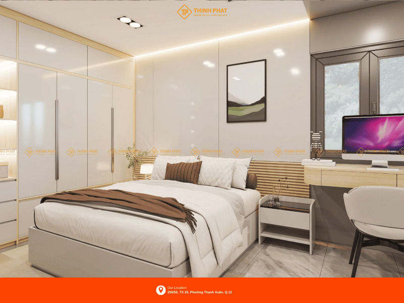 Nội thất phòng ngủ - Xây Dựng Thịnh Phát - Công Ty Cổ Phần Đầu Tư Tư Vấn Thiết Kế Và Xây Dựng Thịnh Phát