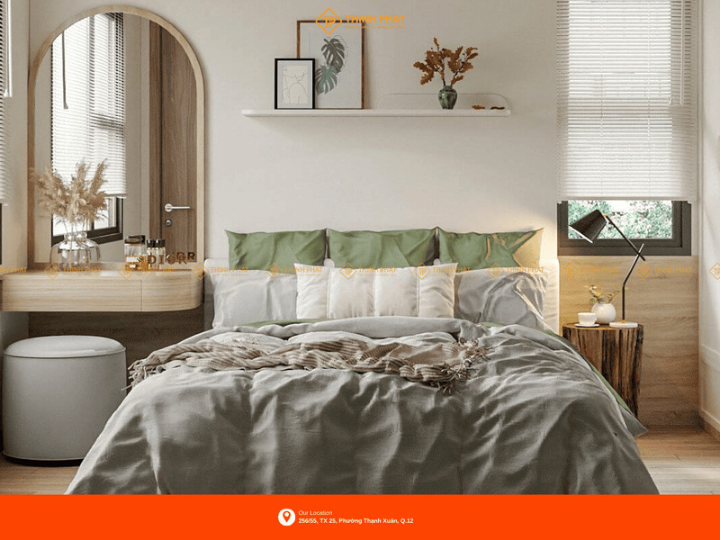 Nội thất phòng ngủ - Xây Dựng Thịnh Phát - Công Ty Cổ Phần Đầu Tư Tư Vấn Thiết Kế Và Xây Dựng Thịnh Phát