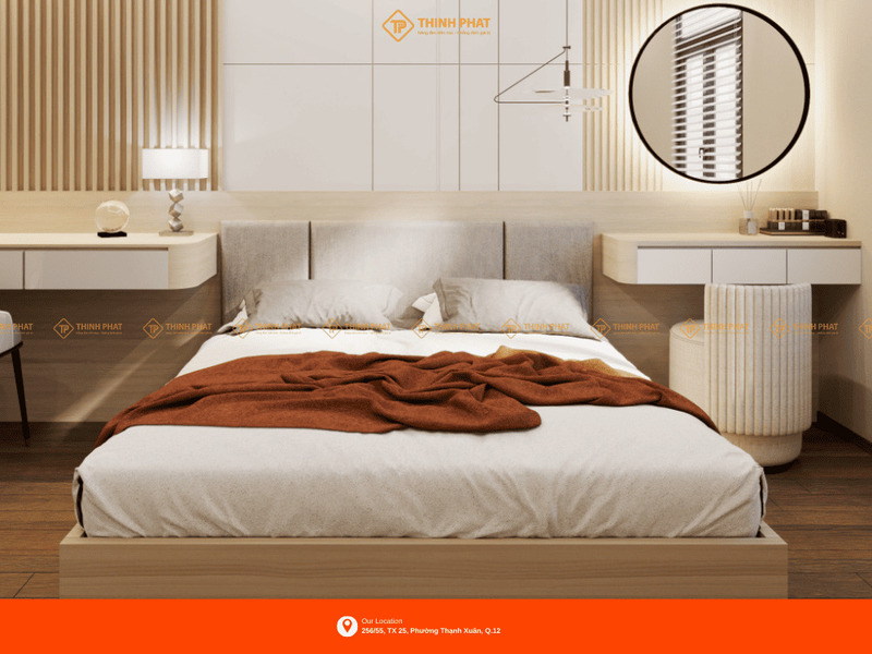 Nội thất phòng ngủ - Xây Dựng Thịnh Phát - Công Ty Cổ Phần Đầu Tư Tư Vấn Thiết Kế Và Xây Dựng Thịnh Phát