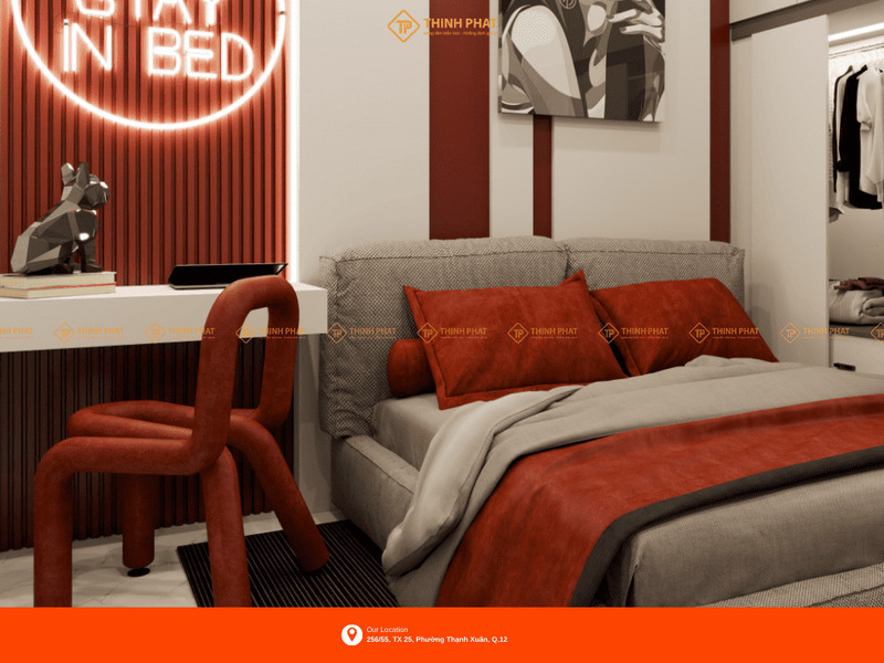 Nội thất phòng ngủ - Xây Dựng Thịnh Phát - Công Ty Cổ Phần Đầu Tư Tư Vấn Thiết Kế Và Xây Dựng Thịnh Phát